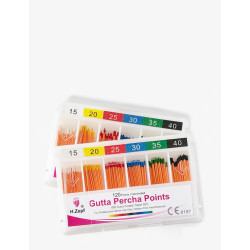 H.Zepf 02 Gutta Percha Points 120 points ISO STANDARD