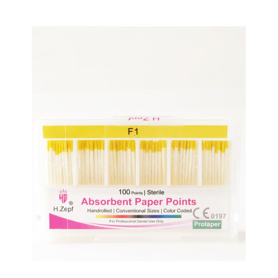 H.Zepf F1 Protaper Paper Points (100 points)