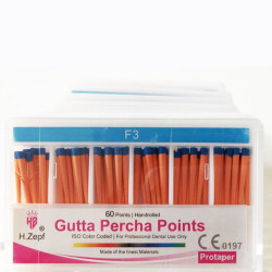 H.Zepf F3 PROTAPER GUTTA PERCHA 60 points
