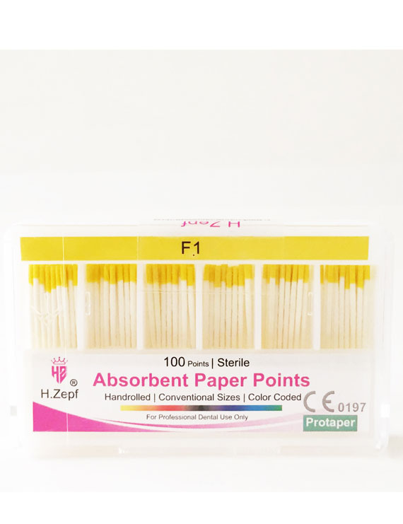 H.Zepf F1 ProTaper Paper Points 100 Points