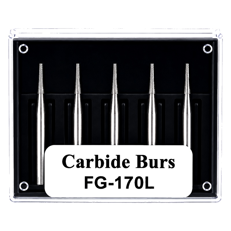 Carbide Bur FG-170L | Tapered Pointed Carbide Bur | 5 Pcs | H.Zepf